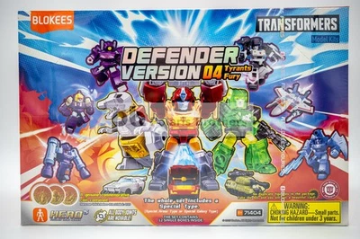 Blokees Transformers Defender Version 04 Tyrants Fury Sealed Case - In Stock! - Image 1 of 3