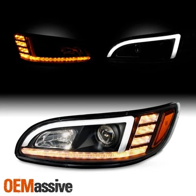 For 99-20 Peterbilt Class 8 Truck Projector Headlights Sequential DRL LED Driver - Image 1 of 4