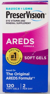 PreserVision AREDS Eye Vitamins - AREDS Formula  120 Softgels (EXP:05/31/2026) - Image 1 of 4