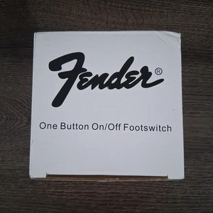 Fender One Button On/Off Footswitch Pedal - Picture 1 of 4