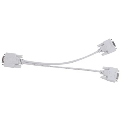 Neu 1 PC auf 2 Monitoren-Verteiler Splitter Kabel fuer VGA Video L6F17084 - Bild 1 von 4