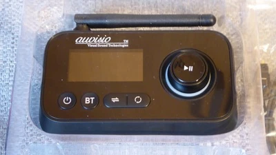 auvisio 2in1 Audio Sender Empfänger mit Bluetooth LED Display TOSLINK  - NEU - Bild 1 von 3