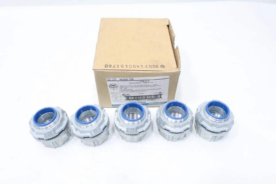 1 Thomas & Betts H100TB H100-tb 1" Zinc Hub Type 4