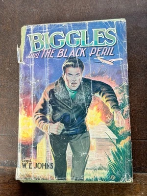 Vintage Biggles Book Biggles and the Black Peril - Image 1 of 4