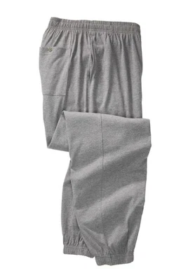 KingSize Men's Big & Tall Lightweight Jersey Elastic Cuff Sweatpants - Image 1 of 4