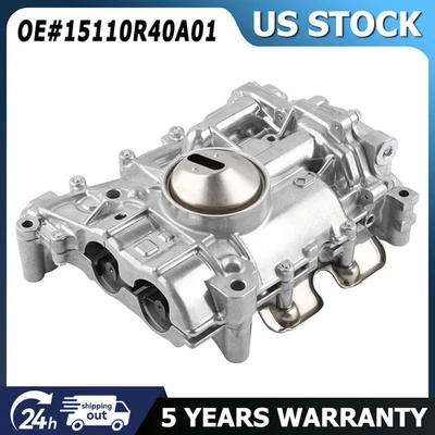 Engine Oil Pump for Honda Civic CR-V Accord Crosstour Acura ILX 2013-2015 TSX Foto 1 de 4