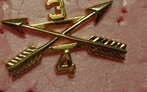 US ARMY, 4° BN. 3RD GRUPPO FORZE SPECIALI, DISPOSITIVO COLLARE UFFICIALI, B.O.S, - Foto 1 di 1