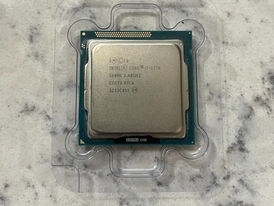 Intel Core i7-3770 Processor Model Computer Processors (CPUs Intel Core i7-3770 Processor Model Computer Processors (CPUs
