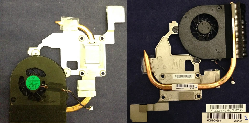 Radiador/Disipador+Ventilador para ACER Aspire 5251,5551 60.PTQ02.001 - Imagen 1 de 1