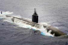 U.S. Navy Submarine Transiting At Rimpac 2014 12x18 Silver Halide Photo Print