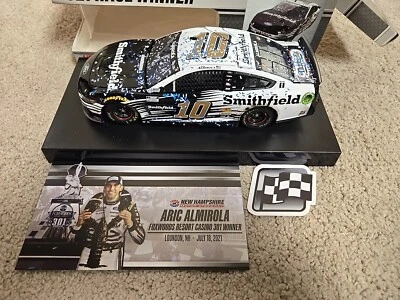 Aric Almirola 10 Smithfield New Hampshire 2021 victoria 1/24 Lionel Nascar diecast... Foto 1 de 4