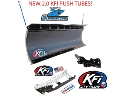 KIT QUITANIEVES KFI 2.0 POLARIS 10-16 Ranger 800 72" hoja polietileno Foto 1 de 4