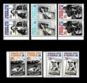 MICRONESIA - 1986 - "Amerpirex '86" Espos. Filatelica Internazionale di Chicago - Picture 1 of 1