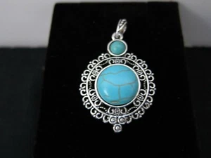Natural turquoise pendant USA SELLER! - Picture 1 of 2