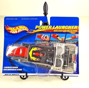 Hot Wheels Power Launcher '57 Thunderbird Esclusivo Rosso Vintage Nuovo - Foto 1 di 8