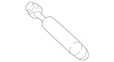 Amortiguador de dirección original Ford 2004-2007 F-350 Super Duty Excursion 5C3Z-3E651-B Foto 1 de 2