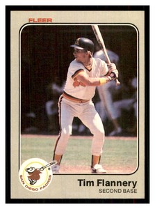 1983 Fleer Tim Flannery #359