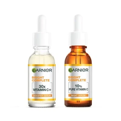 Garnier витамин C 30 X бустер сыворотка для лица + ночное осветление 30 мл - Изображение 1 из 4