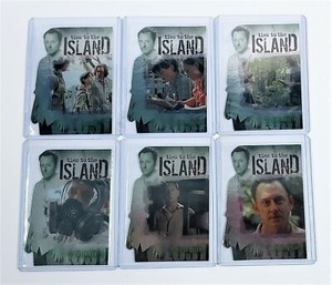 INKWORKS LOST SEASON 3  "TIES TO THE ISLAND"  DIE-CUT INSERT SET T1-T6 NR MINT!