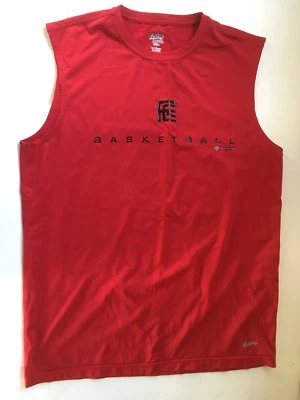 Camiseta de baloncesto roja para hombre EASTBAY The Athletic SportsSource sin mangas grande L Foto 1 de 4