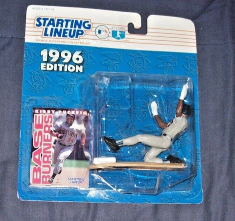 1996 Kirby Puckett Starting Lineup Unopened Figure Cover