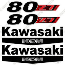 Convient kit d'autocollants Kawasaki 80Z7 chargeuse sur pneus - 7 ANS EXTÉRIEUR 3M vinyle !