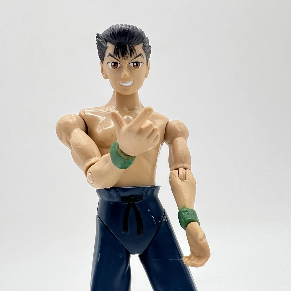 Figura de acción Jakks Ghost Files Yu-Yu Hakusho's Yusuke Urameshi 2004 solo suelta Foto 1 de 4