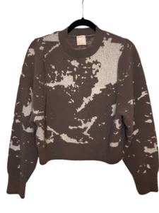 Suéter Carrara de punto KERISMA color topo/crudo, para mujer talla pequeña, usado. - Imagen 1 de 5