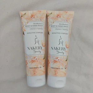 Nakery Beauty SkinRestore Hand Body wash Seductive Comfort 3.38 oz - Picture 1 of 2