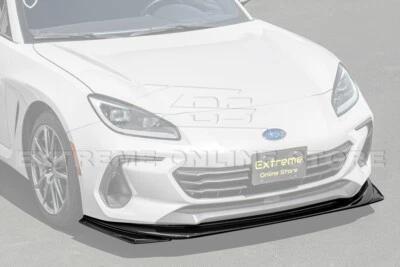 Artisan Spirit Style Glossy Black Front Bumper Lip Splitter For 22-Up Subaru BRZ Foto 1 de 4