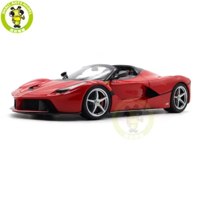 1/18 BBR 182231 Ferrari LaFerrari Aperta Rosso Corsa 322 Diecast Model Car - Image 1 of 4