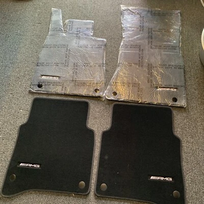 Genuine AMG Mercedes W223 S-class 2021-23 floor mat New Set Of 4 Pcs - Image 1 of 4