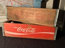 Antique Coca-Cola and Pepsi Bottle Crates