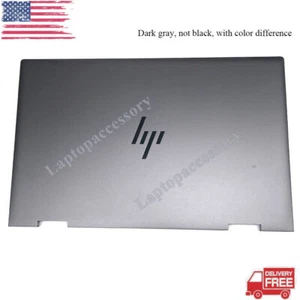 New Gray 15.6in Top Back Cover Rear Lid N40694-001 For HP ENVY X360 15-EW 15-EY - Picture 1 of 9