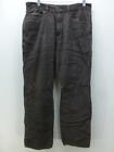 Calvin Klein Jeans Co CK Relaxed Straight brown corduroy Pants mens sz 34 x 31