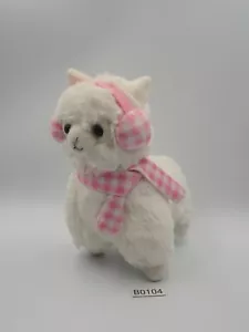 Peluche Alpaca B0104 Alpacasso Bianco Amuse 6" Peluche Bambola Giappone - Foto 1 di 11