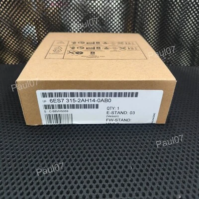 Neuf Siemens 6ES7315-2AH14-0AB0 SIMATIC S7-300 CPU 315-2DP 6ES7 315-2AH14-0AB0 - Image 1 of 4