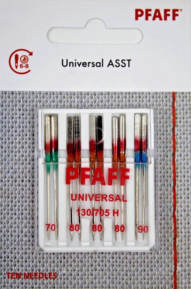 Original Pfaff Nähmaschinennadeln Universal 130/705H Stärke 70-90 - Bild 1 von 1