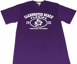 Clearwater Beach Florida Tropical Getaway T-Shirt New! NWT SMALL - Picture 1 of 1
