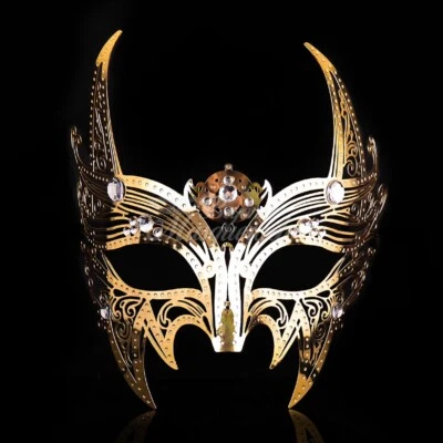 GOLD Wolverine Masquerade Mask - X-Men Mask - Batman Mask M7155  - Image 1 of 4