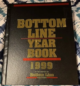 Bottom Line Yearbook 1999 By The Editors Of Bottom Line Personal ￼ - Imagen 1 de 1