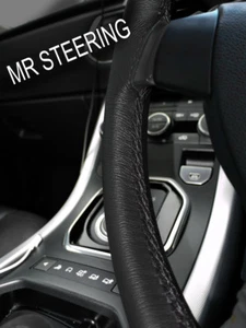 FOR DATSUN FAIRLADY 1600 1965-1970 LEATHER STEERING WHEEL COVER DOUBLE STITCHING - Picture 1 of 1