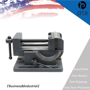 New Industrial Strength Benchtop 4.25 inch and Drill Press Tilting Angle Vise - Picture 1 of 10