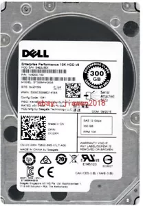 Hard Drive Dell 0YJ2KH 300GB 10000RPM 128MB SAS-3 ST300MM0008 2.5" Inch - Picture 1 of 3