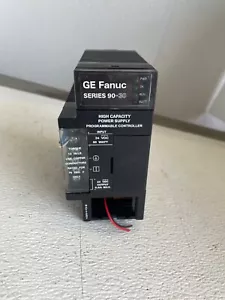 GE Fanuc Series 90-30 High Capacity Power Supply Programmable Controller - Picture 1 of 2