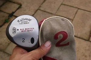1v CALLAWAY Big Bertha War Bird The Deuce Men 2-Wood Graphite RCH96 Regular - Picture 1 of 7