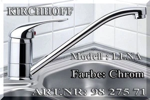 KIRCHHOFF LENA Küchen Spülbecken Spültischarmatur 360° Einhebelmischer chrom K2 - Bild 1 von 1