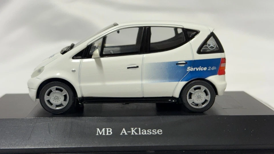 Herpa Escala 1:43 070560 - Mercedes Benz Clase A, MB Servicio 24h - Blanco Foto 1 de 4