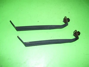 97 Buick Riviera Chrome Front Hood GRILLE Mount Braces PAIR Set OEM - Bild 1 von 2