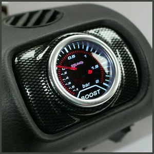  Seat Leon Mk1 Air Vent Pod Gauge Holder - Carbon Effect  - Picture 1 of 12